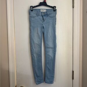 Three Pairs of abercrombie Kids 10 Slim Skinny Jeans